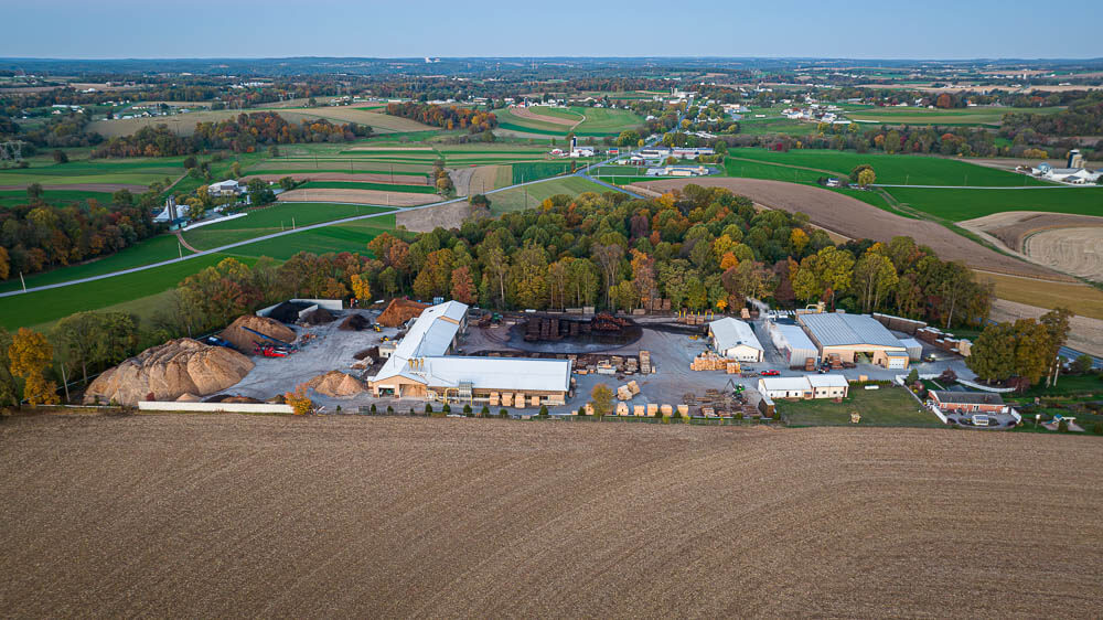 The Stoltzfus Forest Products Sawmill, Peach Bottom, PA